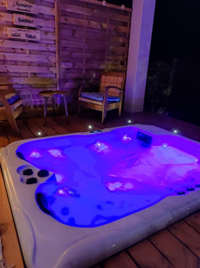 Magnifique Cottage Haut De Gamme Avec Jacuzzi L'Attrape Reve Les Plantiers Zewnętrze zdjęcie