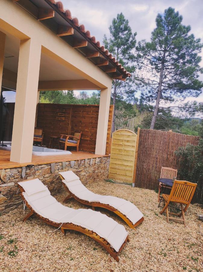 Magnifique Cottage Haut De Gamme Avec Jacuzzi L'Attrape Reve Les Plantiers Zewnętrze zdjęcie